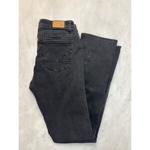 BKE Payton Jeans Womens Black Mid Rise Straight Leg Denim Pants Size 29